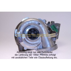 Turbo SCHLÜTTER TURBOLADER 166-00930 pour BMW 5 (E60) 525 d 177 CV