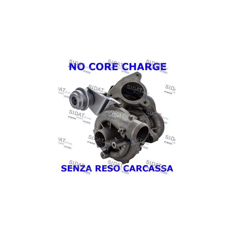 Turbo SIDAT 49.188R pour CITROËN C5 I (DC_) 2.0 HDi (DCRHZB, DCRHZE) 109 CV