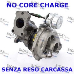 Turbo SIDAT 49.093R pour PEUGEOT PARTNER Monospace (5_, G_) 2.0 HDI 90 CV