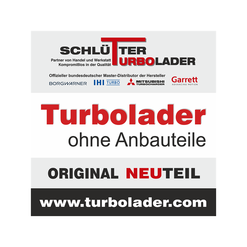 Turbo SCHLÜTTER TURBOLADER 172-01169 pour TOYOTA LAND CRUISER PRADO (_J15_) 2.8 D-4D (GDJ150_, GDJ155_, GDJ150, GDJ151) 177 CV
