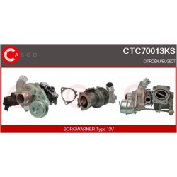 Turbo CASCO CTC70013KS pour PEUGEOT 308 II (LB_, LP_, LW_, LH_, L3_) 1.6 THP 156 CV