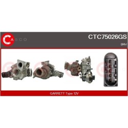 Turbo CASCO CTC75026GS pour BMW 1 (F20) 125 d 224 CV