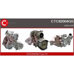 Turbo CASCO CTC82004GS pour JEEP COMPASS (MK49) 2.2 CRD 4x4 163 CV