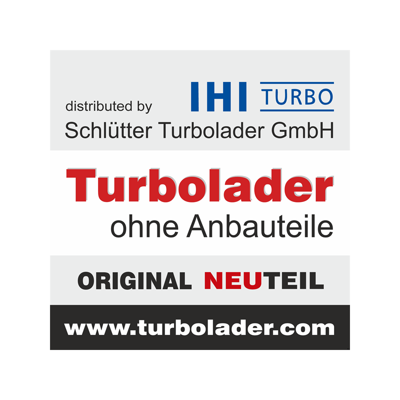 Turbo SCHLÜTTER TURBOLADER 172-06365 pour MAZDA 6 A trois volumes (GH) 2.2 MZR-CD (GH10) 125 CV