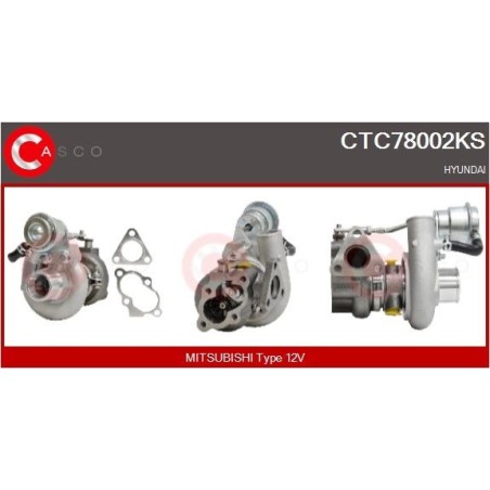 Turbo BTS Turbo T914710 pour HYUNDAI GETZ (TB) 1.5 CRDi 82 CV