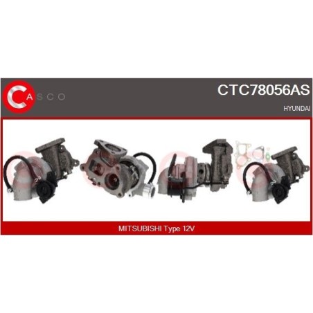 Turbo BTS Turbo T915020 pour MITSUBISHI PAJERO I (L04_G, L14_G) 2.5 TD (L044G, L049G) 95 CV
