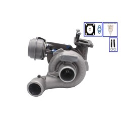 Turbo GARRETT 736168-5002S pour FIAT BRAVO II (198_) 1.9 D Multijet (198AXD1A) 116 CV