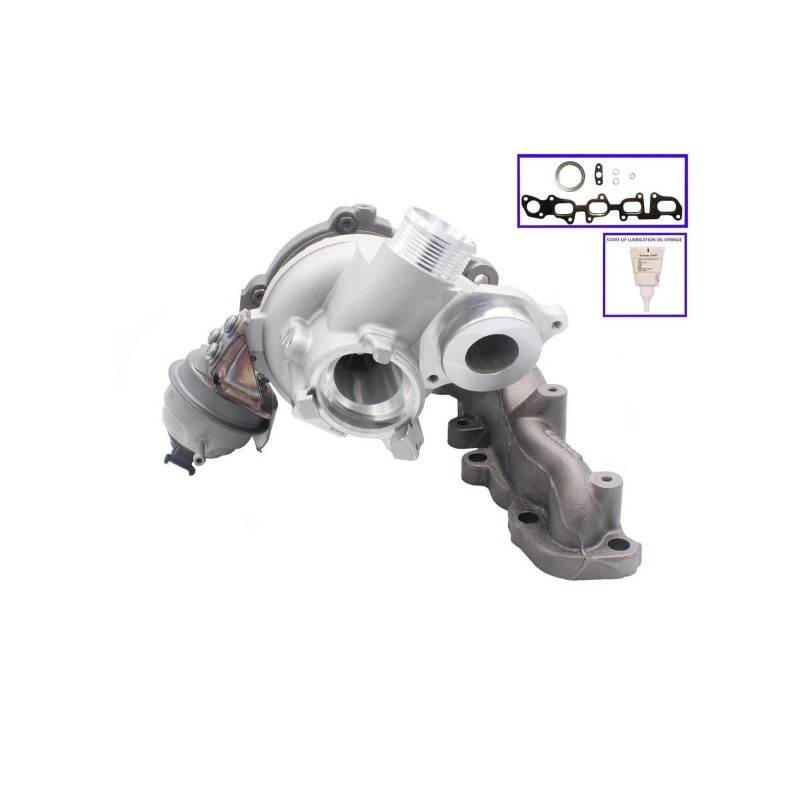 Turbo BorgWarner 57369900002 pour VW GOLF VII (5G1, BQ1, BE1, BE2) 1.6 TDI 105 CV