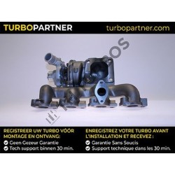 Turbo BTS Turbo T914675 pour FORD MONDEO III (B5Y) 2.2 TDCi 155 CV