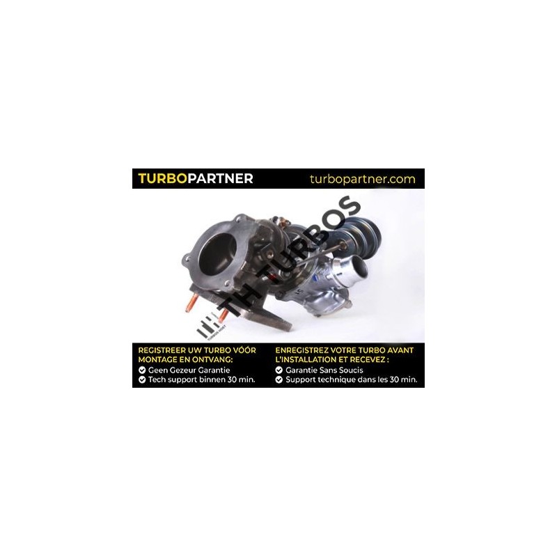 Turbo BTS Turbo T916645 pour TOYOTA HILUX VII Pick-up (_N1_, _N2_, _N3_) 2.5 D-4D 4WD (KUN25_, KUN25R) 120 CV