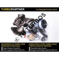 Turbo BTS Turbo T916645 pour TOYOTA HILUX VII Pick-up (_N1_, _N2_, _N3_) 2.5 D-4D 4WD (KUN25_, KUN25R) 120 CV
