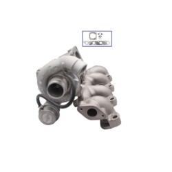 Turbo GARRETT 709035-5004S pour FORD MONDEO III (B5Y) 2.0 16V DI / TDDi / TDCi 90 CV