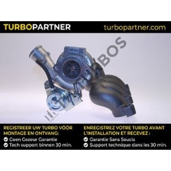 Turbo Mitsubishi RCT50080R pour KIA CERATO I Berline tricorps (LD) 1.5 CRDi 102 CV