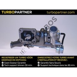 Turbo Mitsubishi RCT50080R pour KIA CERATO I Berline tricorps (LD) 1.5 CRDi 102 CV
