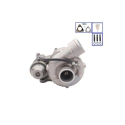Turbo BorgWarner (3K) 53149887015 pour CITROËN XANTIA (X1_, X2_) 1.9 Turbo D 90 CV