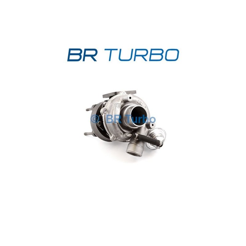 Turbo IHI VI72RS pour OPEL ASTRA F Berline tricorps (T92) 1.7 TDS (F19, M19) 82 CV