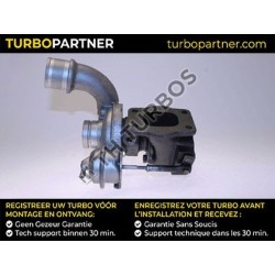 Turbo BTS Turbo T911389 pour RENAULT MEGANE I (BA0/1_) 1.9 dT (B/SA0K, B/SA0Y) 90 CV