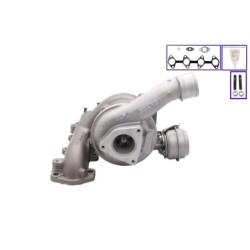 Turbo GARRETT 754821-5001S pour FIAT GRANDE PUNTO (199_) 1.9 D Multijet 116 CV