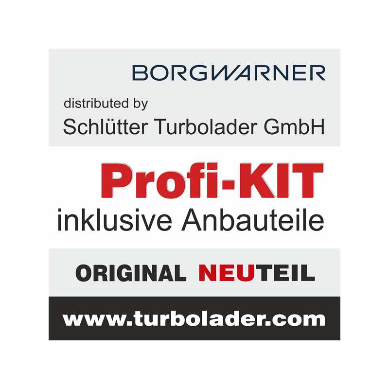 Turbo SCHLÜTTER TURBOLADER 166-02415 pour AUDI A1 (8X1, 8XK) 2.0 TDI 143 CV