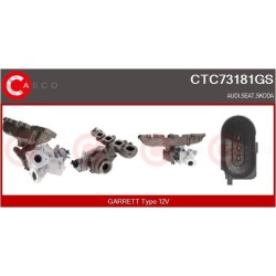 Turbo CASCO CTC73181GS pour MASERATI GHIBLI III (M157) 3.0 S Q4 409 CV