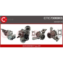 Turbo BTS Turbo T919626 pour AUDI A3 (8V1, 8VK) 1.4 TFSI 122 CV