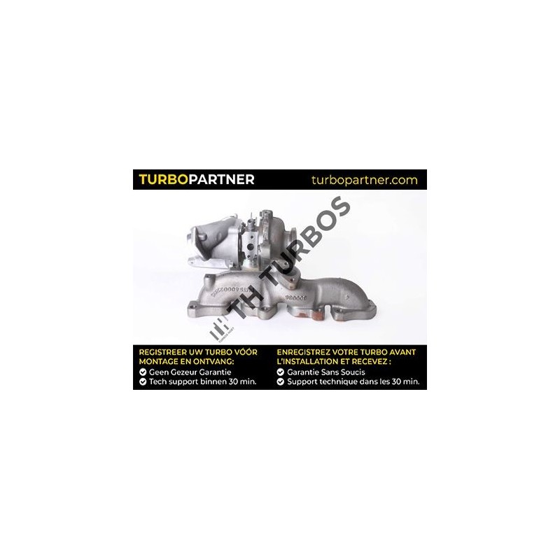Turbo TURBO'S HOET MBT40006080 pour SEAT ATECA (KH7, KHP) 2.0 TDI 110 CV