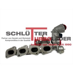 Turbo SCHLÜTTER TURBOLADER 166-00222 pour MERCEDES-BENZ CLASSE C (W205) C 160 (205.044) 129 CV