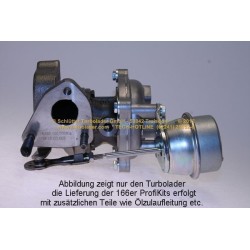 Turbo SCHLÜTTER TURBOLADER 166-00305 pour FIAT PANDA (169_) 1.3 JTD Multijet 4x4 (169AXG1A, 169AXG2A) 75 CV