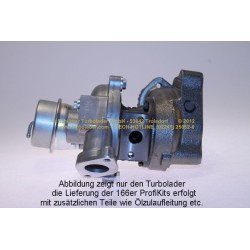 Turbo SCHLÜTTER TURBOLADER 166-00305 pour FIAT PANDA (169_) 1.3 JTD Multijet 4x4 (169AXG1A, 169AXG2A) 75 CV