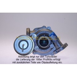 Turbo SCHLÜTTER TURBOLADER 166-00305 pour FIAT PANDA (169_) 1.3 JTD Multijet 4x4 (169AXG1A, 169AXG2A) 75 CV