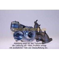 Turbo SCHLÜTTER TURBOLADER 166-00420 pour SEAT IBIZA III (6L1) 1.9 TDI Cupra R 160 CV