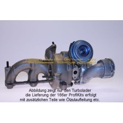 Turbo SCHLÜTTER TURBOLADER 166-00420 pour SEAT IBIZA III (6L1) 1.9 TDI Cupra R 160 CV