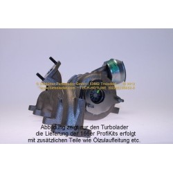 Turbo SCHLÜTTER TURBOLADER 166-00420 pour SEAT IBIZA III (6L1) 1.9 TDI Cupra R 160 CV