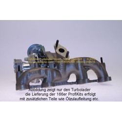 Turbo SCHLÜTTER TURBOLADER 166-00420 pour SEAT IBIZA III (6L1) 1.9 TDI Cupra R 160 CV
