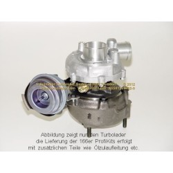 Turbo SCHLÜTTER TURBOLADER 166-00620 pour VW PASSAT B5 (3B2) 1.9 TDI 90 CV