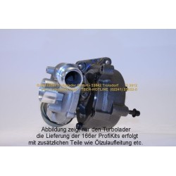 Turbo SCHLÜTTER TURBOLADER 166-00620 pour VW PASSAT B5 (3B2) 1.9 TDI 90 CV