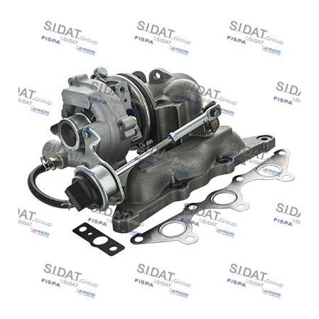 Turbo SIDAT 49.008 pour SMART CITY-COUPE (450) 0.6 (S1CLB1, 450.331, 450.336) 45 CV
