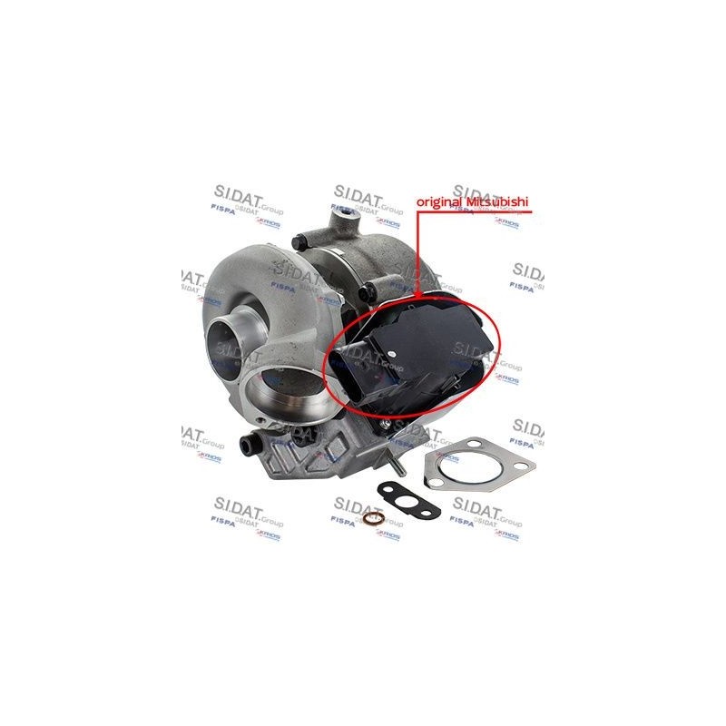 Turbo SIDAT 49.011 pour BMW X1 (E84) sDrive 18 d 143 CV