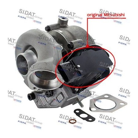 Turbo SIDAT 49.011 pour BMW X1 (E84) sDrive 18 d 143 CV