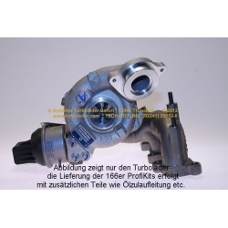 Turbo SCHLÜTTER TURBOLADER 166-09340 pour VW PASSAT B6 (3C2) 2.0 TDI 16V 140 CV