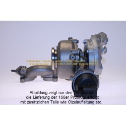 Turbo SCHLÜTTER TURBOLADER 166-09340 pour VW PASSAT B6 (3C2) 2.0 TDI 16V 140 CV