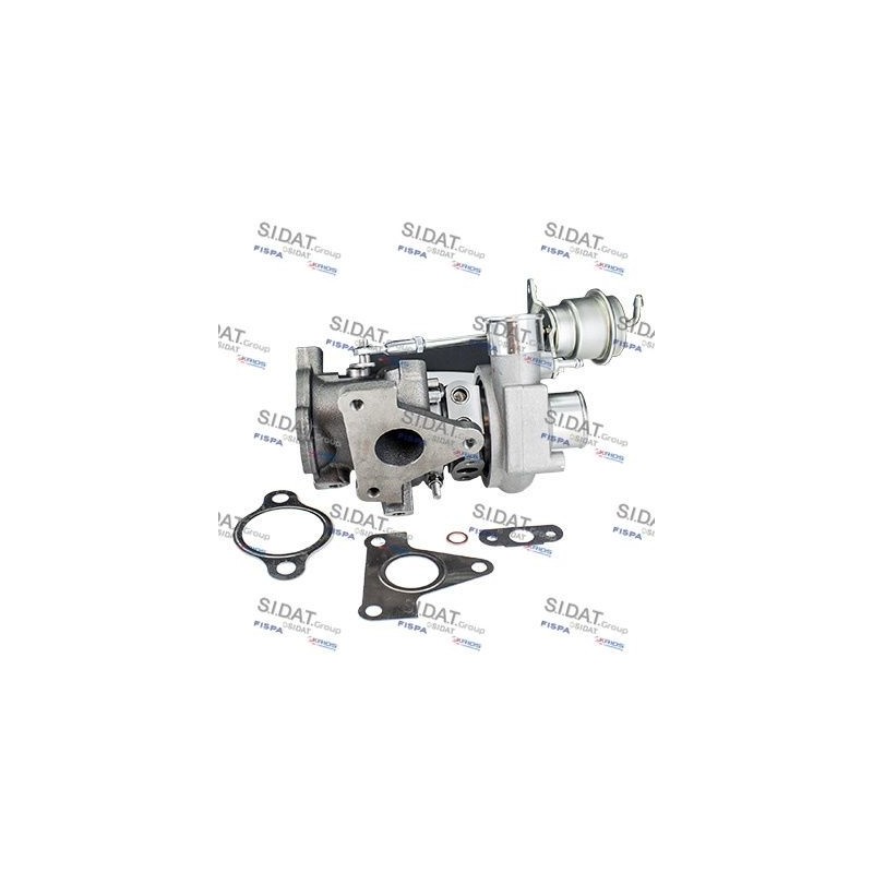 Turbo SIDAT 49.023 pour SMART FORTWO Cabrio (451) 1.0 (451.431, 451.480) 71 CV