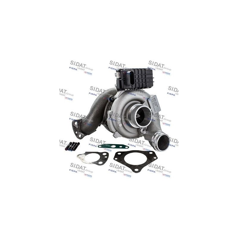 Turbo SIDAT 49.035 pour MERCEDES-BENZ CLASSE R (W251, V251) R 320 CDI 4-matic (251.022, 251.122) 224 CV