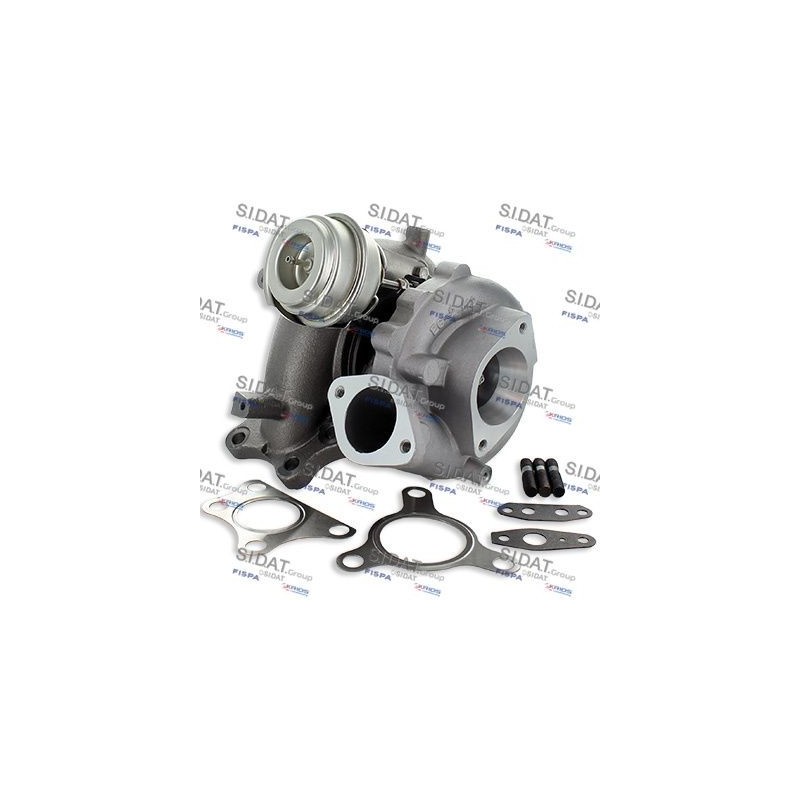 Turbo SIDAT 49.057 pour NISSAN NAVARA NP300 (D40) 2.5 dCi 4WD (D40TT, D40T, D40M, D40BB) 190 CV