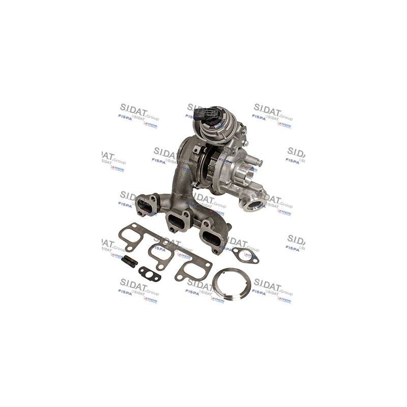 Turbo SIDAT 49.079 pour SEAT IBIZA IV (6J5, 6P1) 1.2 TDI 75 CV