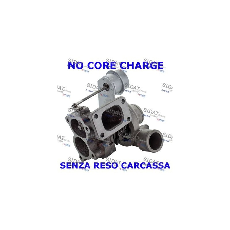 Turbo SIDAT 49.096R pour FIAT PUNTO (176_) 1.7 TD 71 CV