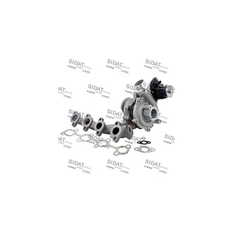 Turbo SIDAT 49.1082 pour OPEL ASTRA J (P10) 1.4 Turbo (68) 120 CV