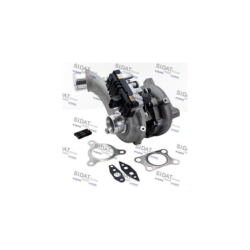 Turbo SIDAT 49.1182 pour NISSAN NAVARA NP300 (D40) 2.5 dCi 4WD (D40TT, D40T, D40M, D40BB) 190 CV