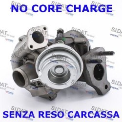 Turbo SIDAT 49.539R pour SUZUKI SWIFT IV (FZ, NZ) 1.3 DDiS (AZG413D, ZC02S, ZC92S) 75 CV