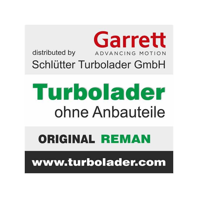 Turbo SCHLÜTTER TURBOLADER 172-05695EOL pour AUDI Q5 (8RB) 2.0 TDI 136 CV